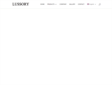 Tablet Screenshot of lussorywines.com